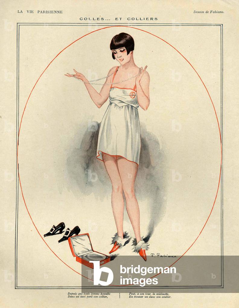 La Vie Parisienne, Magazine Plate, France, 1920s (print)