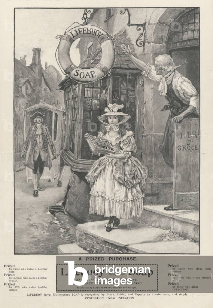 Lifebuoy Magazine, advert, UK, 1900s