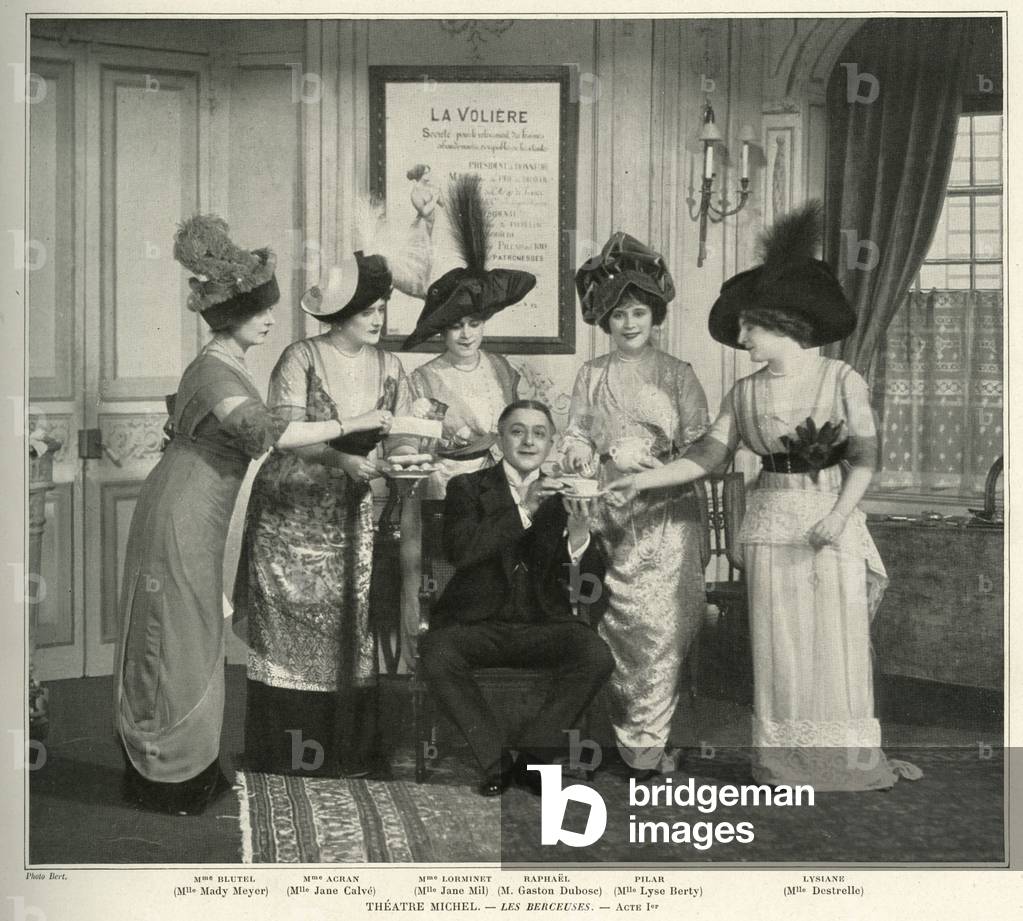 Le Theatre, Magazine Plate, France, 1910s