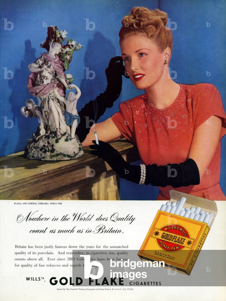 Gold Flake, 1940s (print)