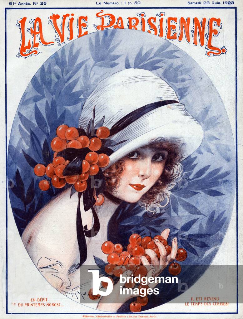 La Vie Parisienne Magazine Cover, France, 1920s (print)