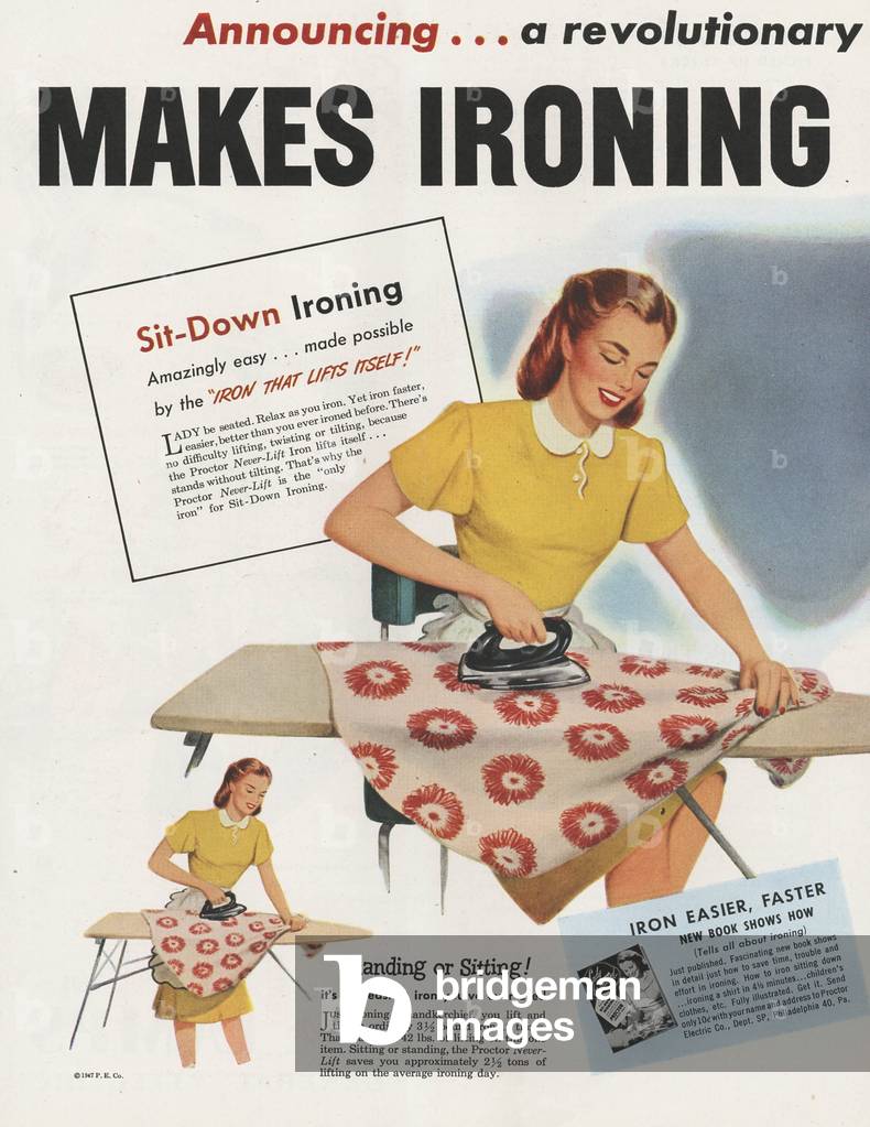 Proctor Magazine, advert, USA, 1940s