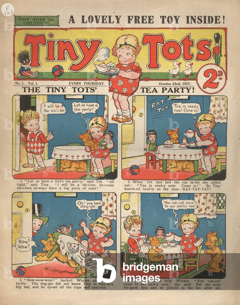 Tiny Tots Comic/ Annual Cover, UK, 1920s