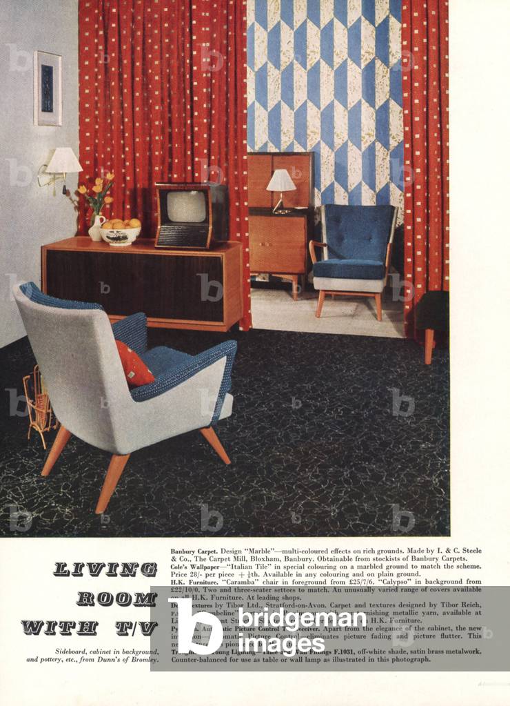 Unknown Magazine, advert, UK, 1950s