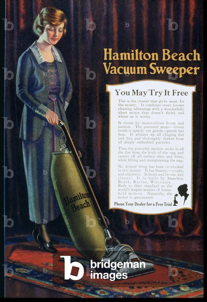 Hoover advertising in USA, 1910s (print)