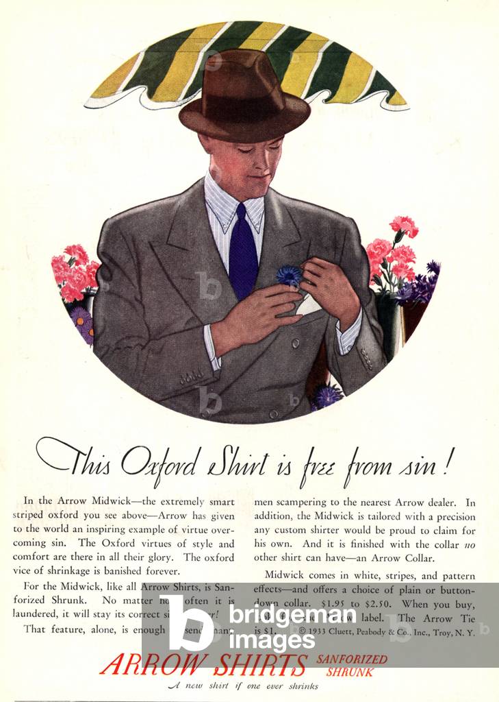 Arrow Magazine, advert, USA, 1930s