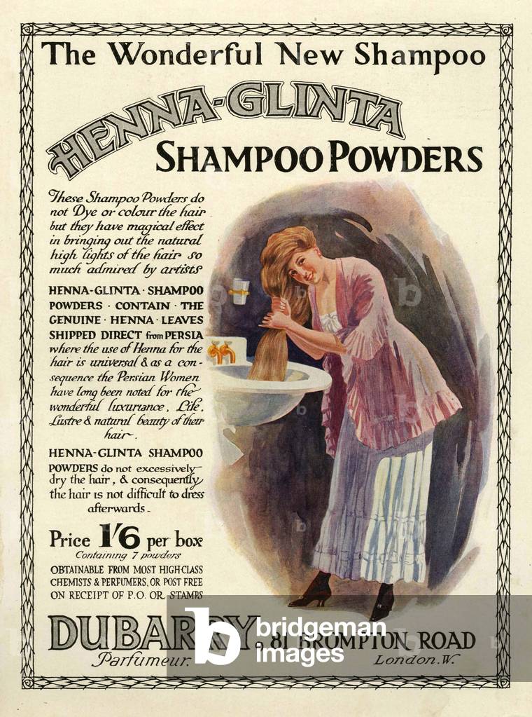 Dubarry Magazine, advert, UK, 1880s