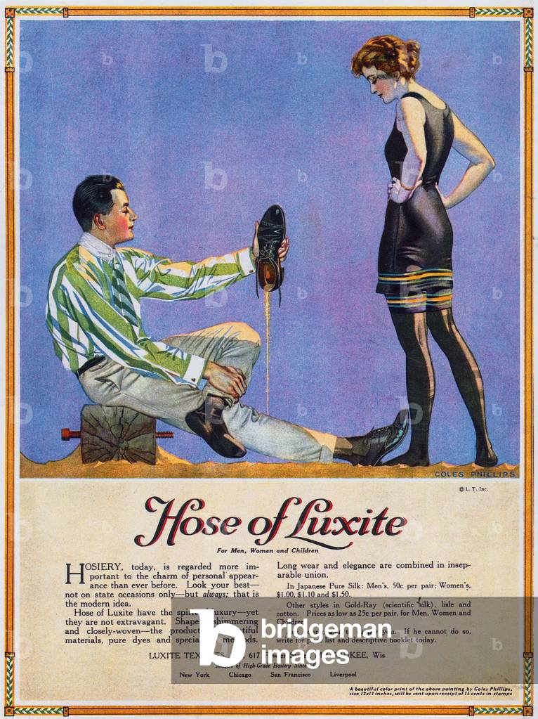 Luxite Magazine Advert, USA, 1910s