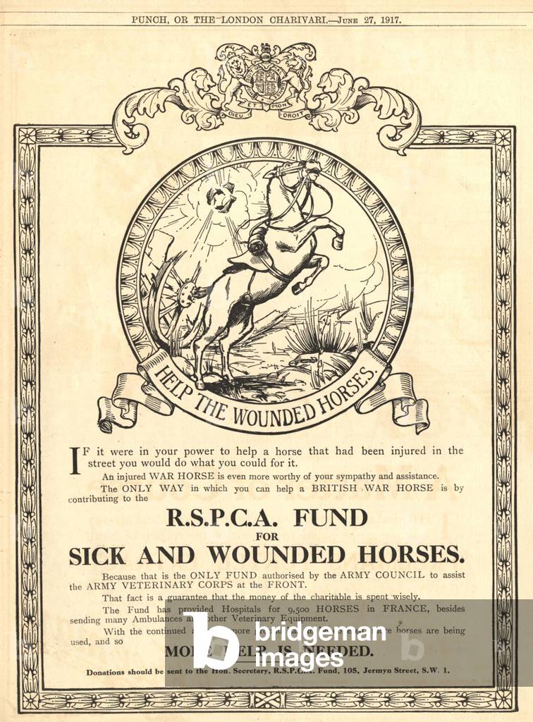 RSPCA Magazine, advert, UK, 1910s