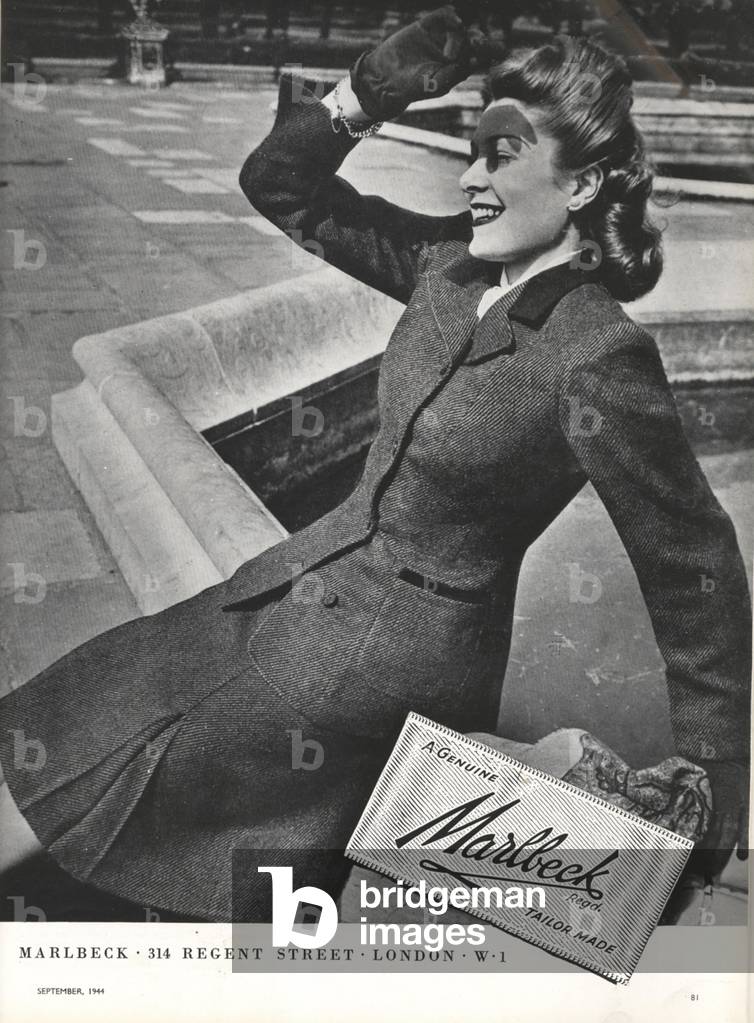Marlbeck Magazine, advert, UK, 1940s