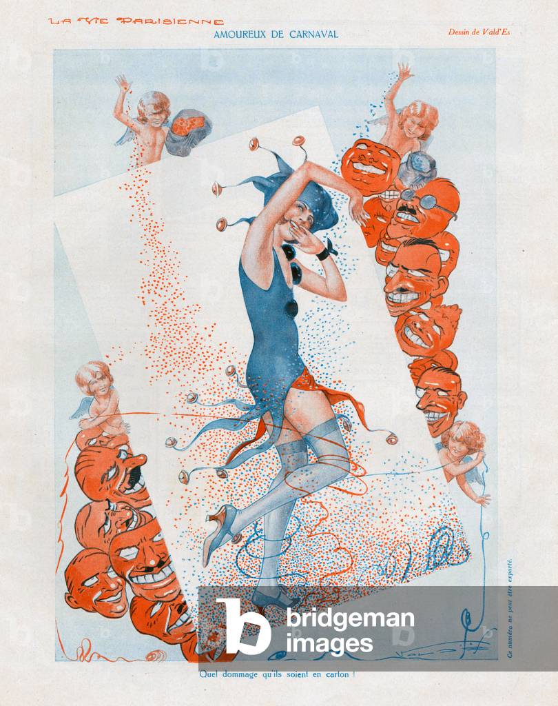 La Vie Parisienne, Magazine Plate, France, 1930s (print)