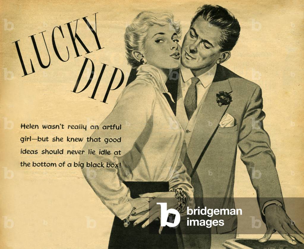 Lucky Dip, Magazine Plate, UK, 1950s