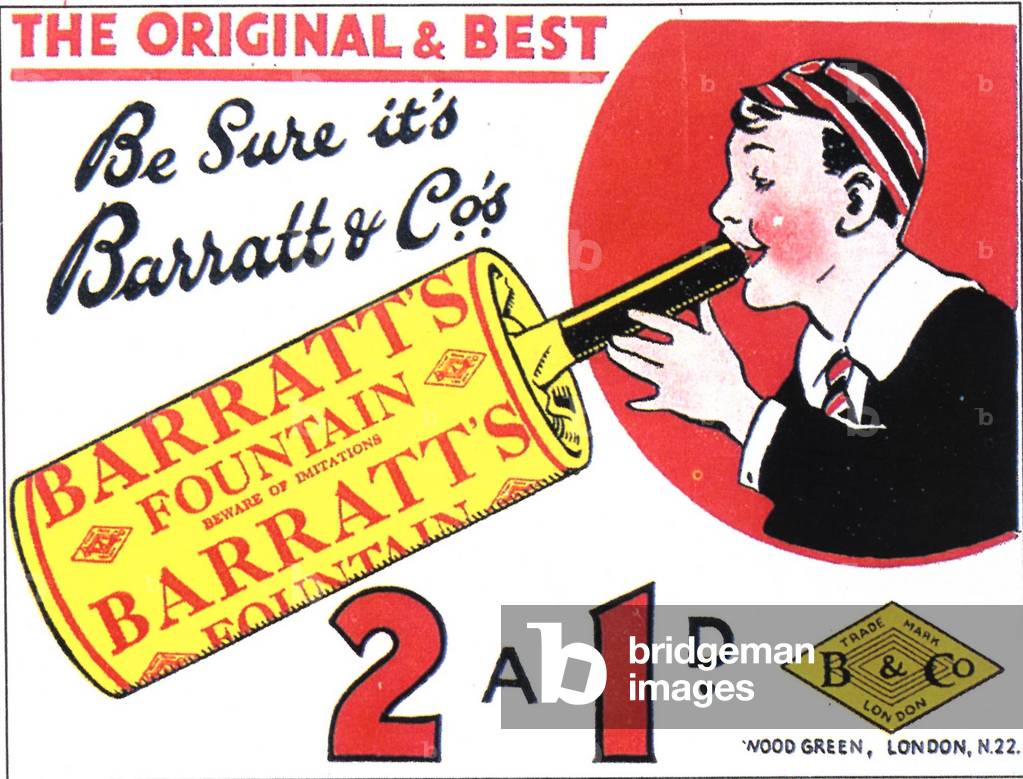 Barratt s Sherbert Fountain, c.1920s