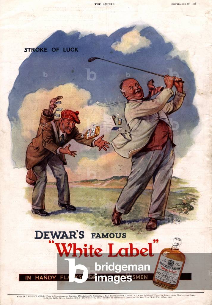 Dewar's Magazine, advert, UK, 1930s