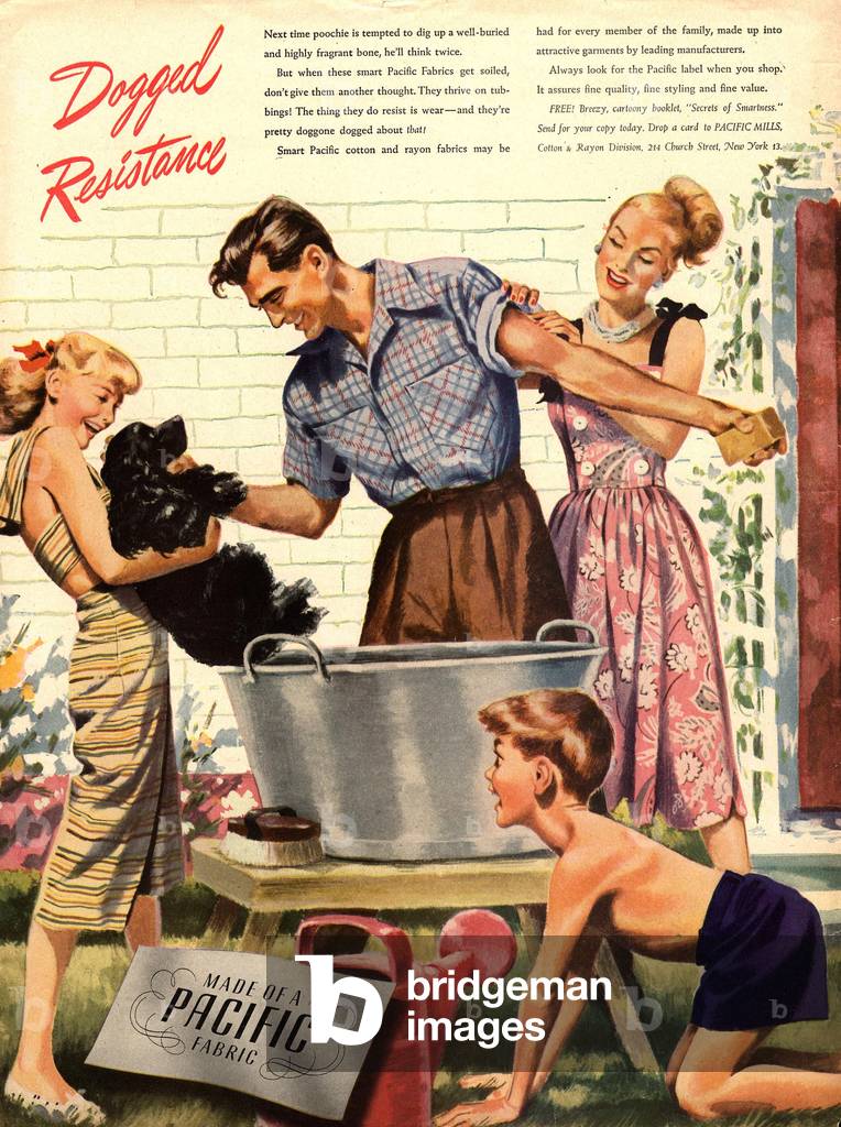 Pacific Magazine, advert, USA, 1950s