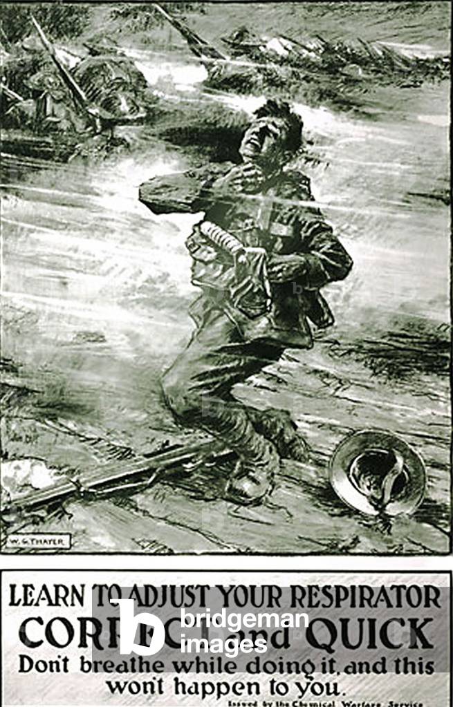 Chemical Warfare Service Poster, USA, 1910s