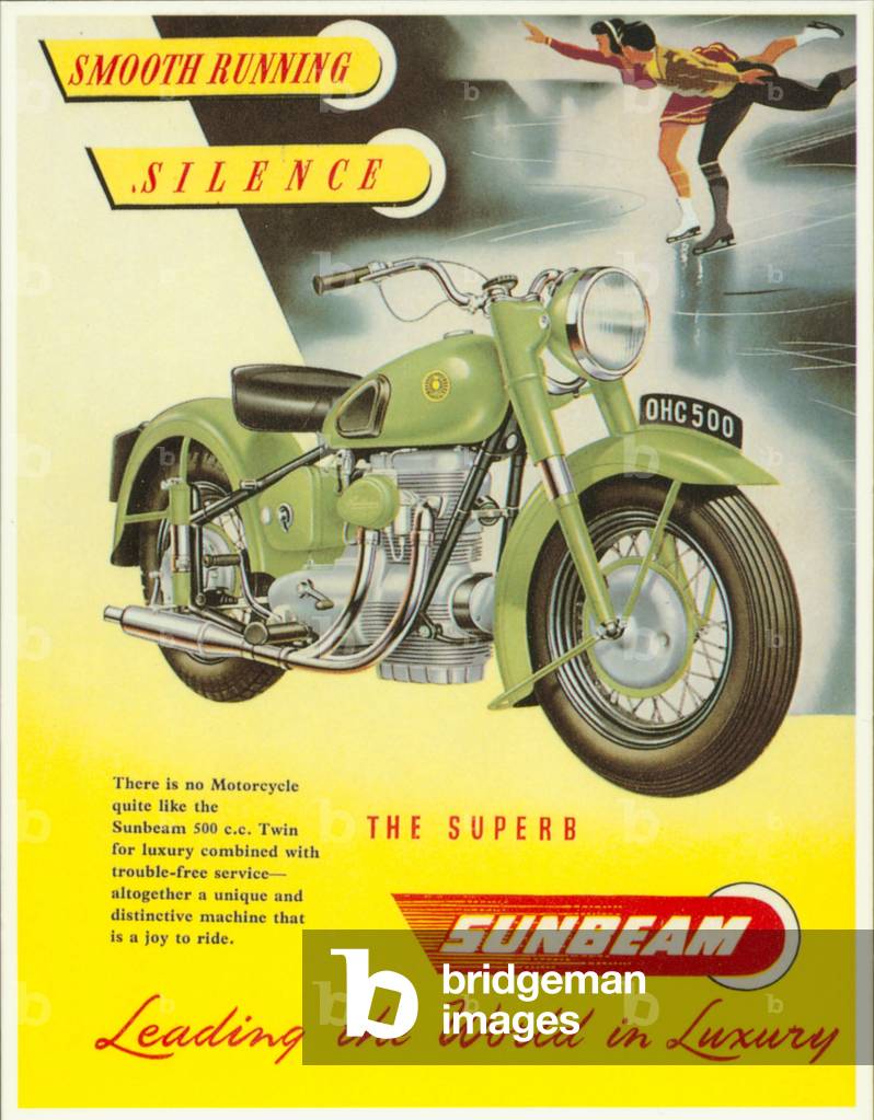 Sunbeam Magazine, advert, UK, 1930s