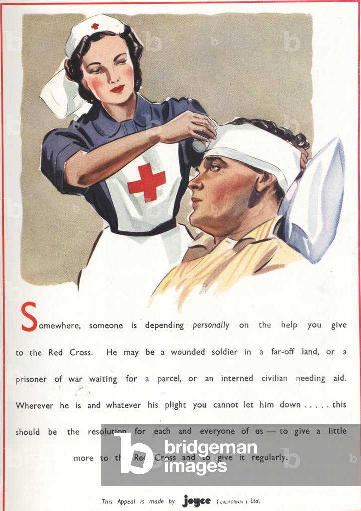 The Red Cross Magazine, advert, UK, 1940s
