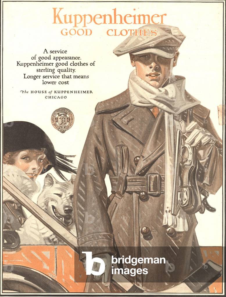 Kuppenheimer Magazine, advert, USA, 1920s