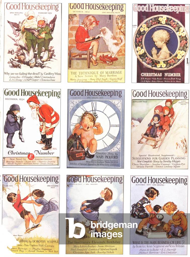 Good Housekeeping advertising, UK, 1930s (print)