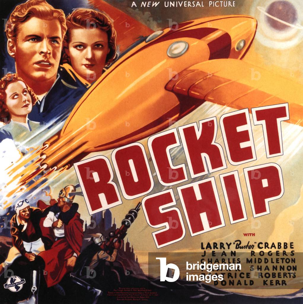 Rocket Ship, Film poster, USA, 1930s