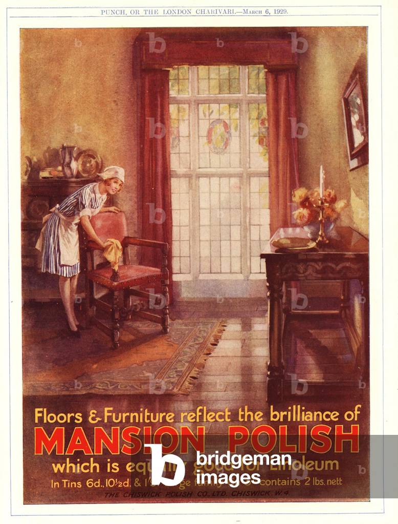 Mansion Magazine, advert, UK, 1920s