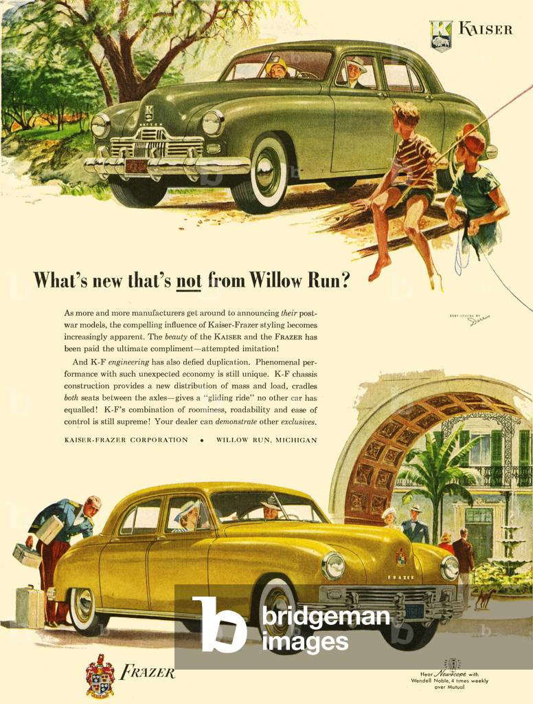 Kaiser Fraser, 1950s (print)