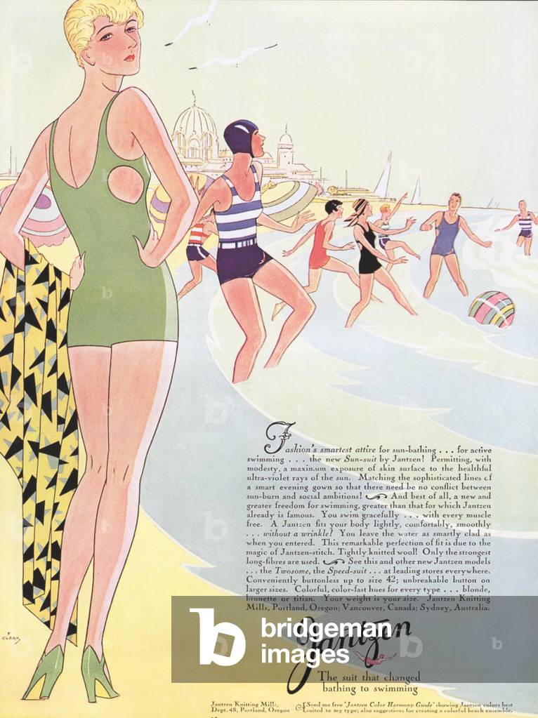 Jantzen Magazine, advert, USA, 1920s