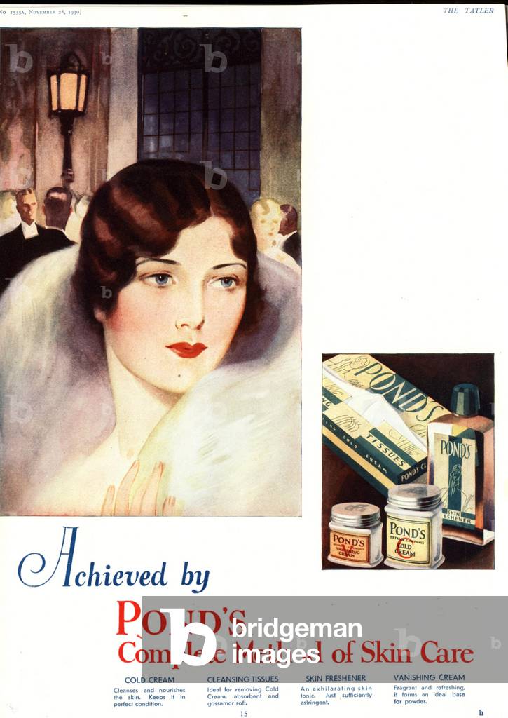 Pond's, 1930s (print)