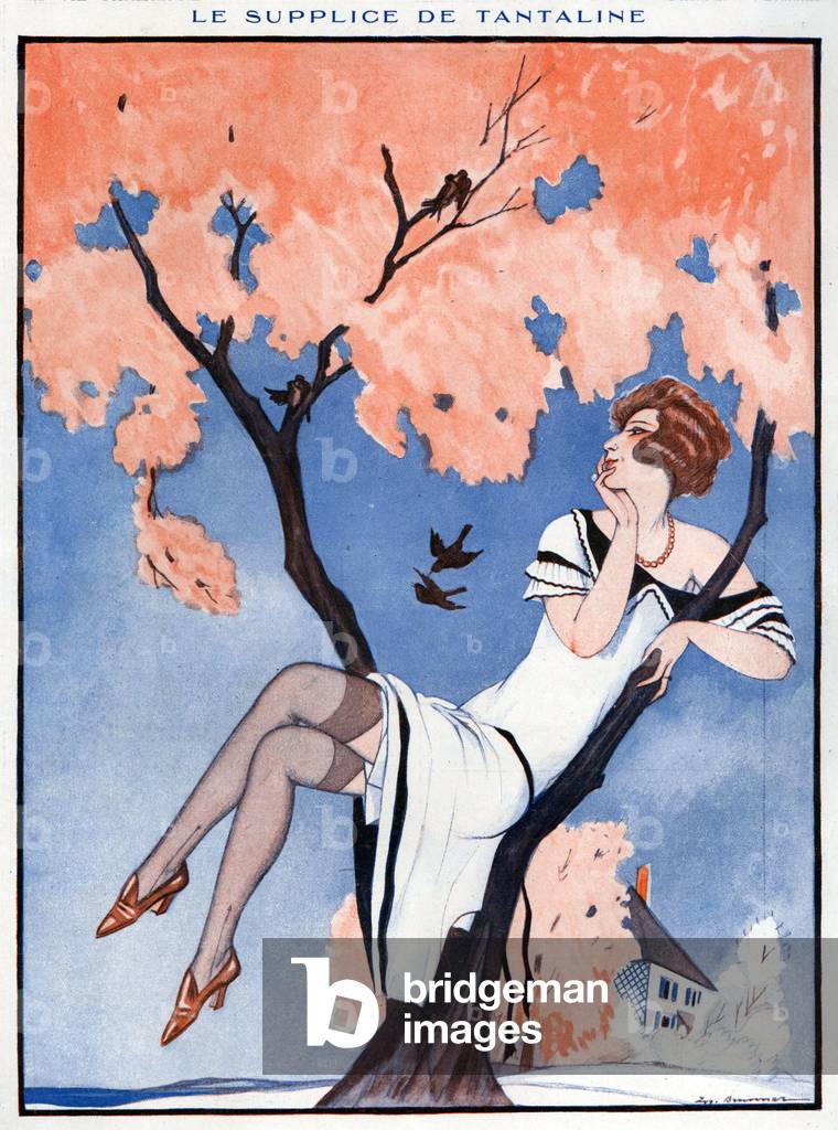 La Vie Parisienne Magazine Plate, France, 1920s (print)