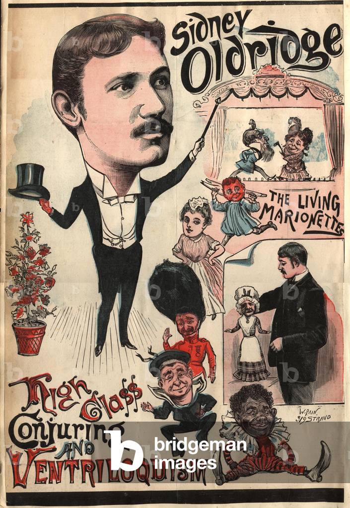 Ventriloquists Dummies Poster, UK, 1890s
