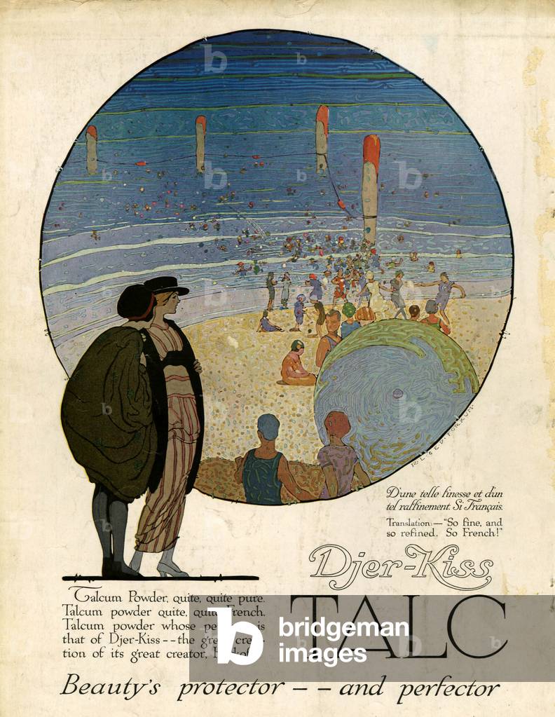 Djer-kiss Magazine, advert, USA, 1920s