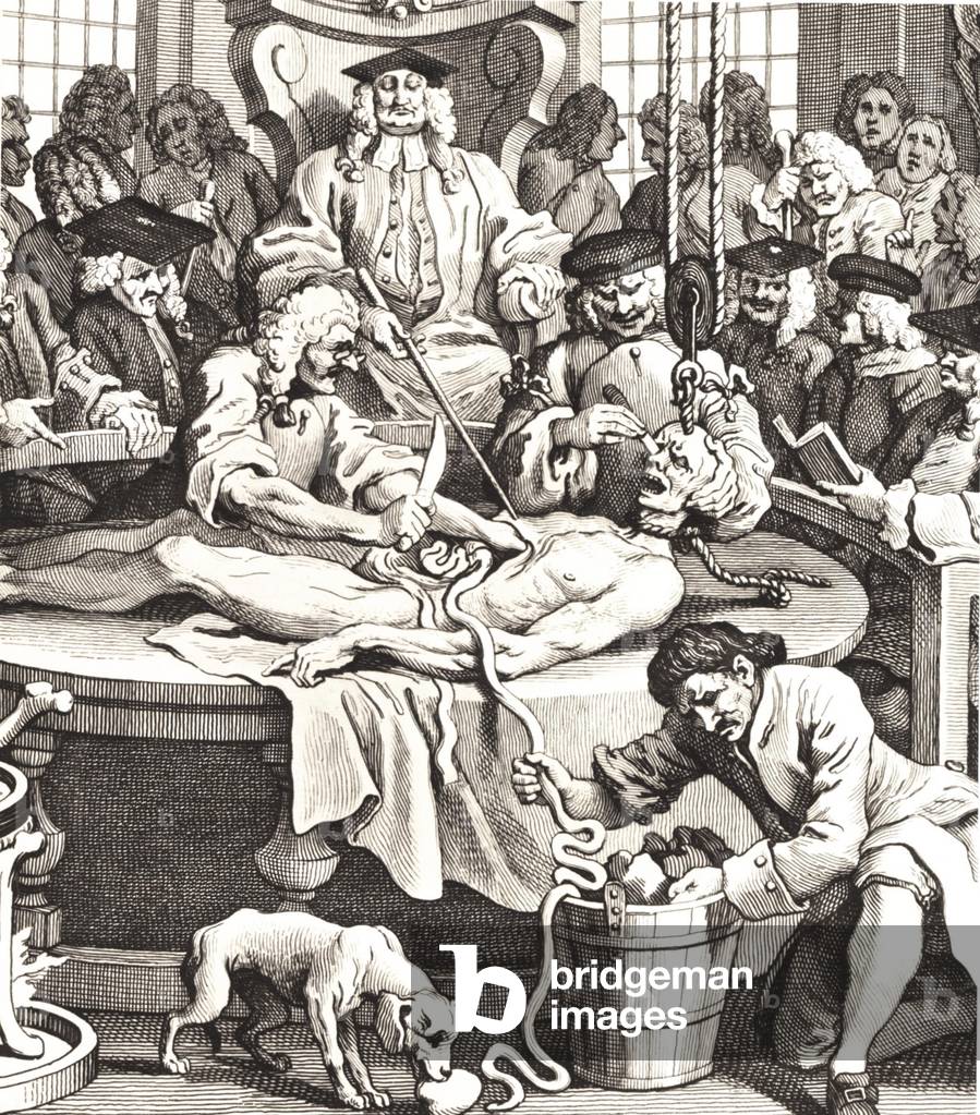 Hogarth Operating Book Plate, UK, 1840s & Pre