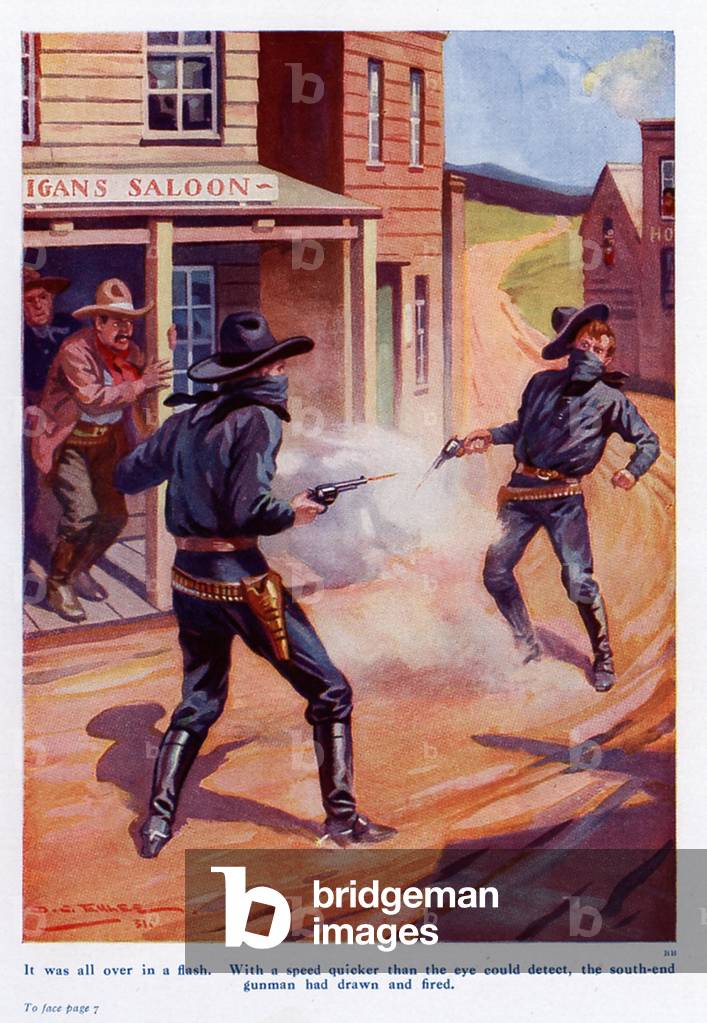 Western Book Plate, UK, 1940s