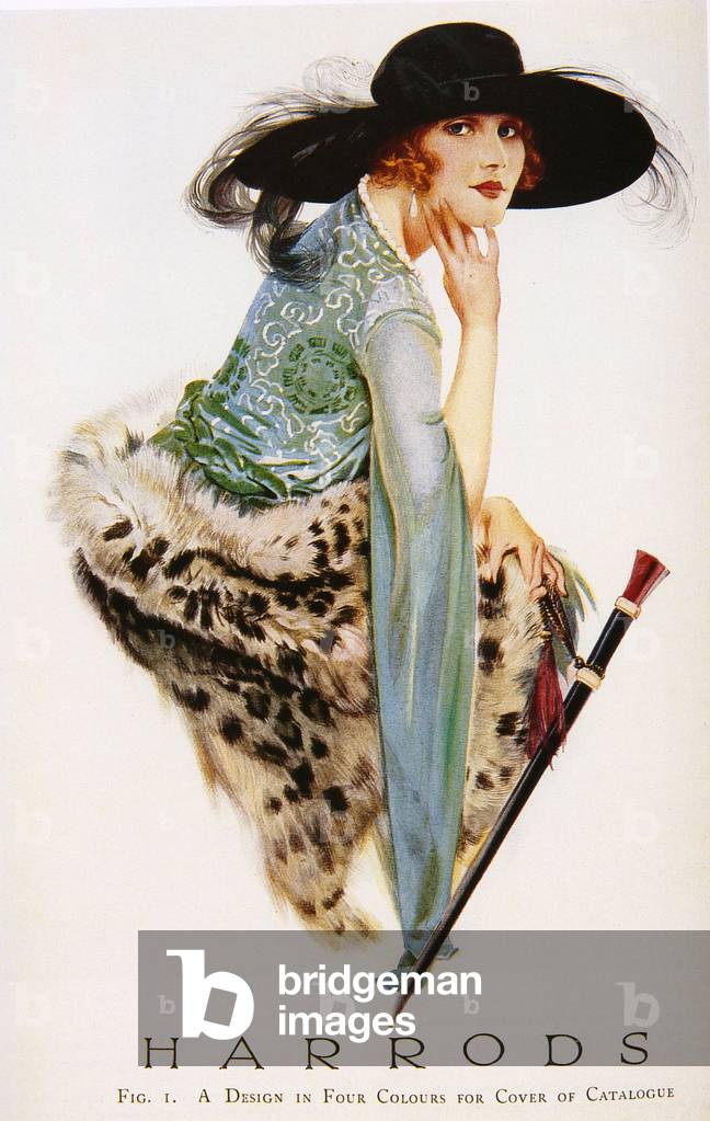 Harrods Magazine Advert, UK, 1920s