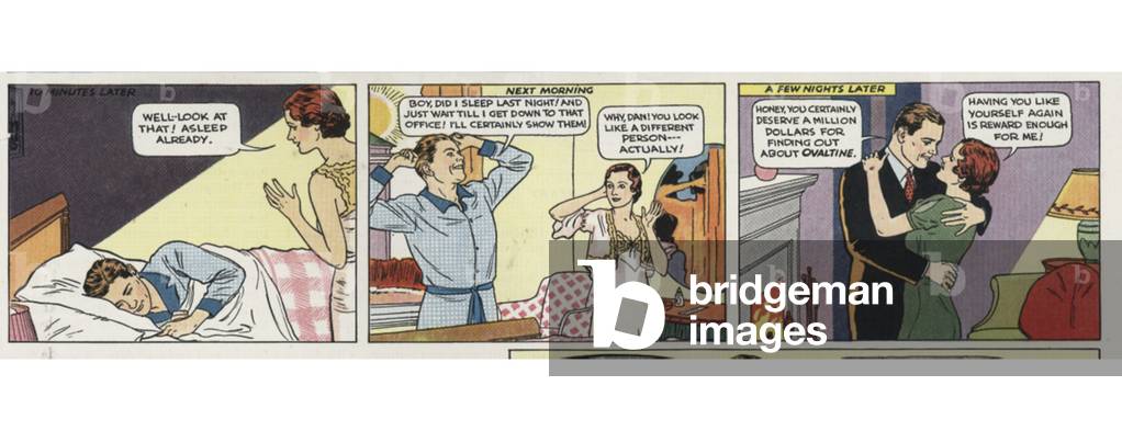 Ovaltine Magazine, advert (detail), USA, 1930s