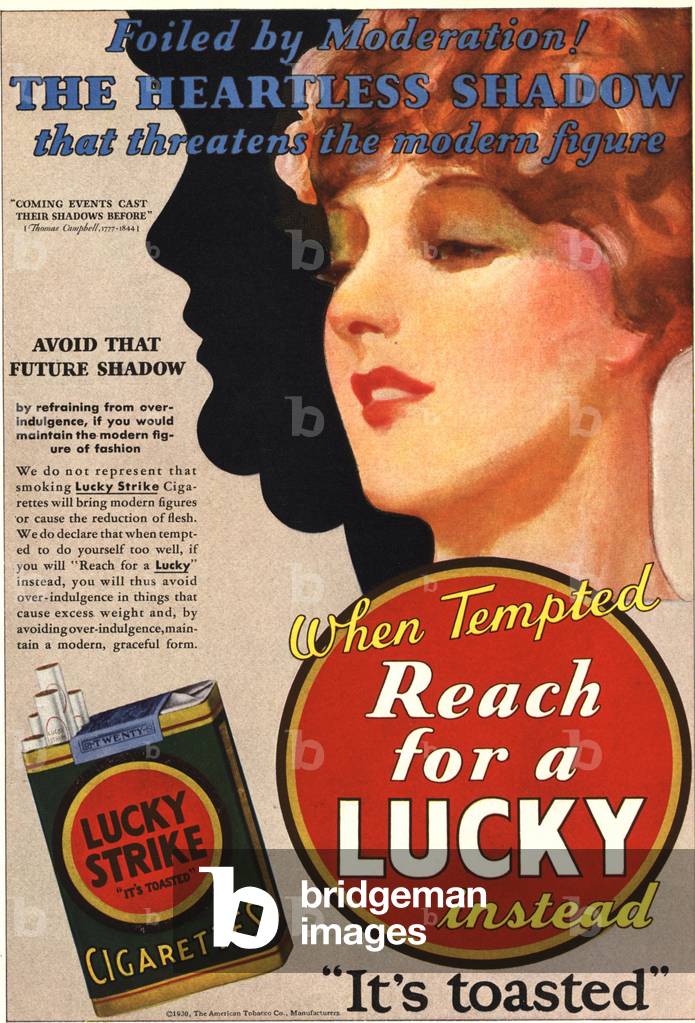 Lucky Strike, 1930s (print)