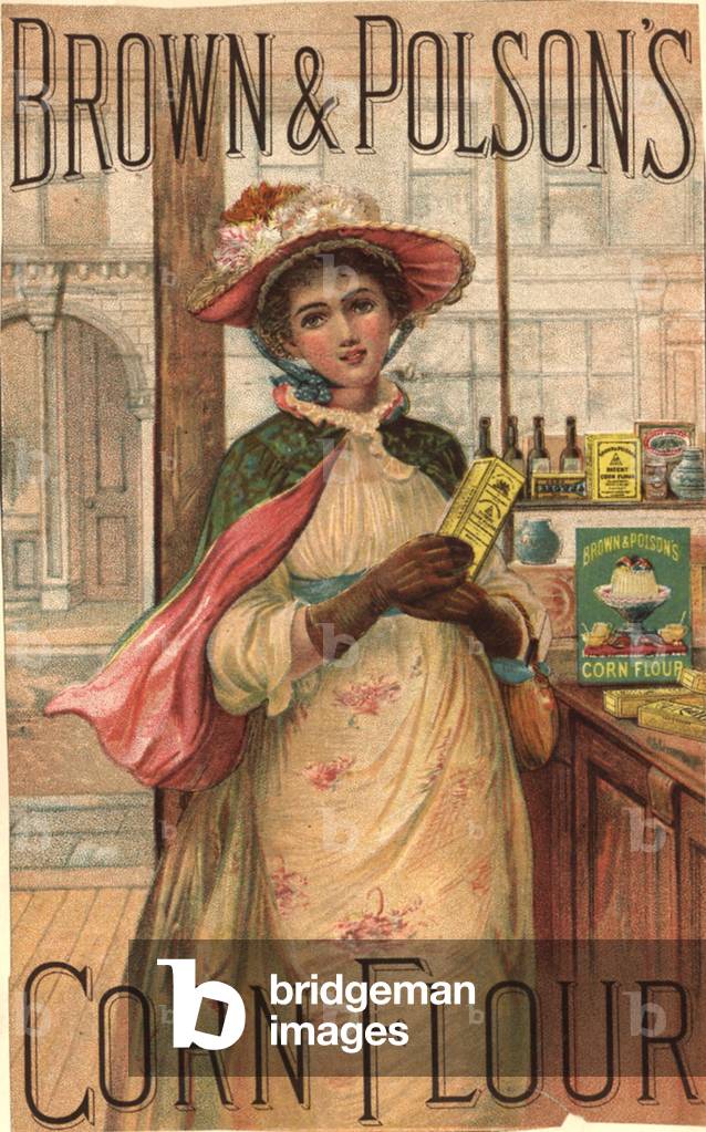 Brown and Polsons Magazine, advert, UK, 1890s