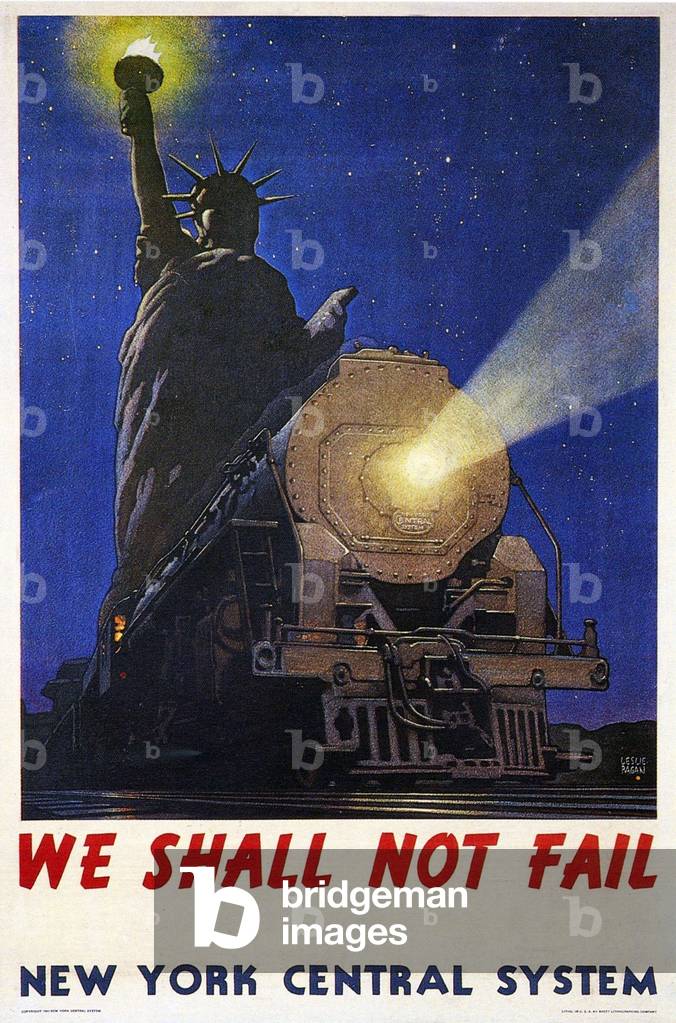 New York Central System, 1940s (print)