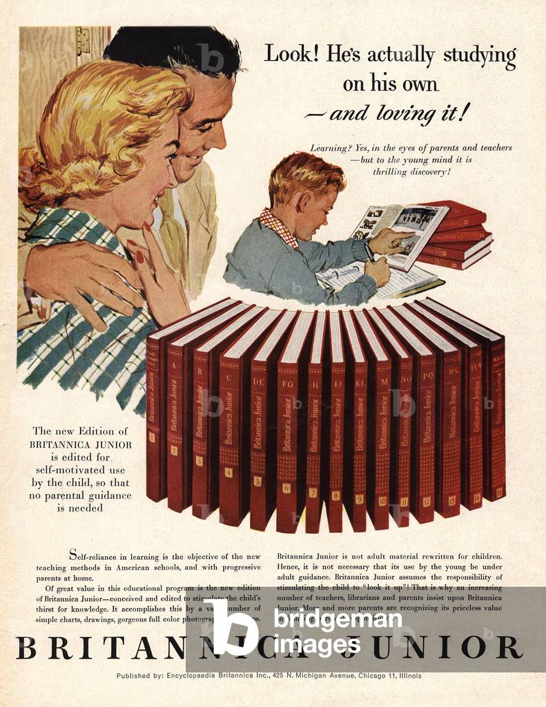 British Encyclopedia, 1950s (print)