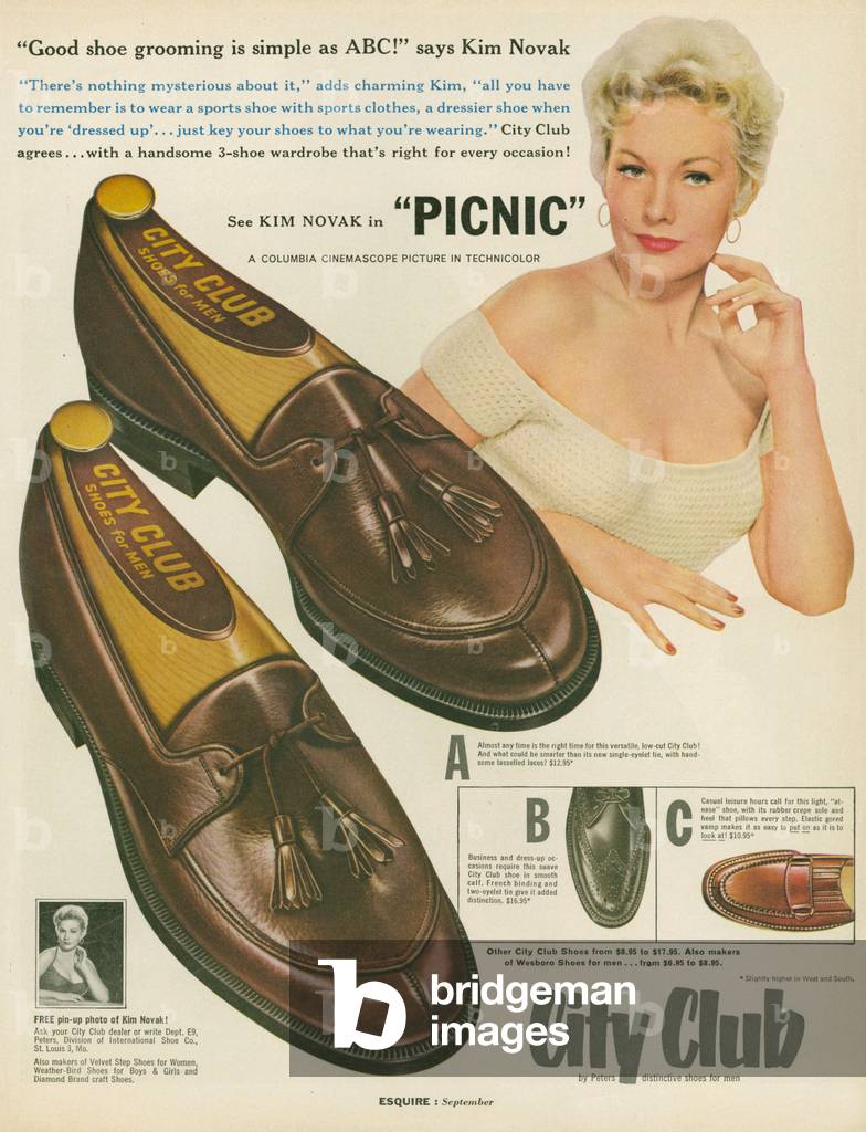 City Club Magazine, advert, USA, 1950s