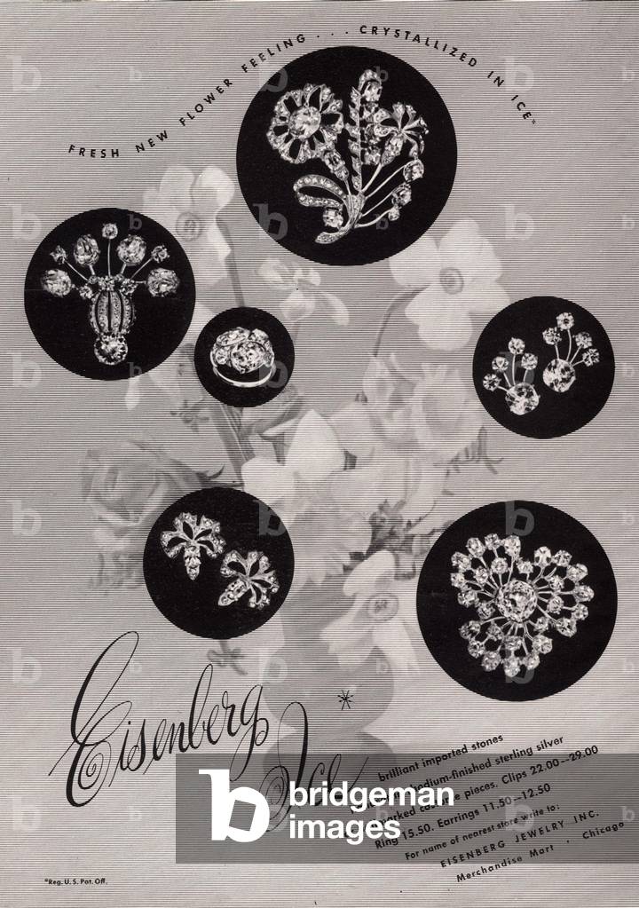 Eisenberg Magazine, advert, USA, 1940s