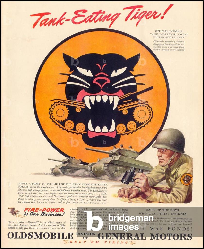 Oldsmobile Magazine Advert, USA, 1940s