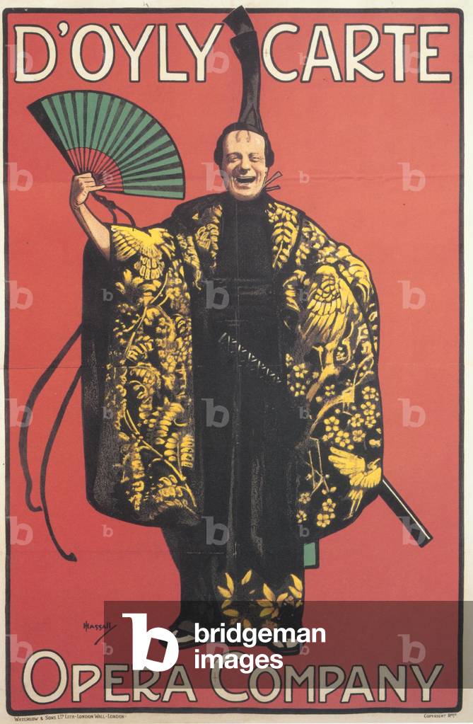 D'Oyly Carte Poster, UK, 1920s