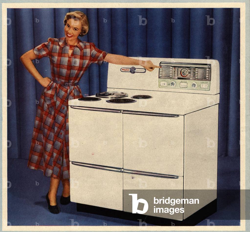 Hotpoint Magazine, advert, USA, 1940s