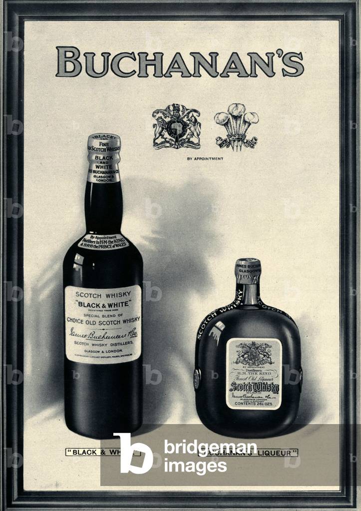 Buchanan's Magazine Advert, UK, 1920s