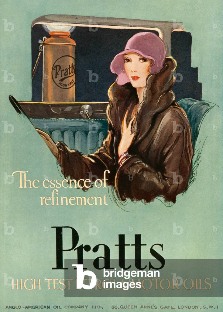 Pratts Magazine, advert, UK, 1930s