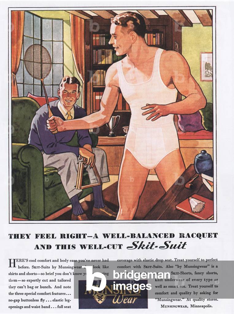 Munsing Magazine, advert, USA, 1930s