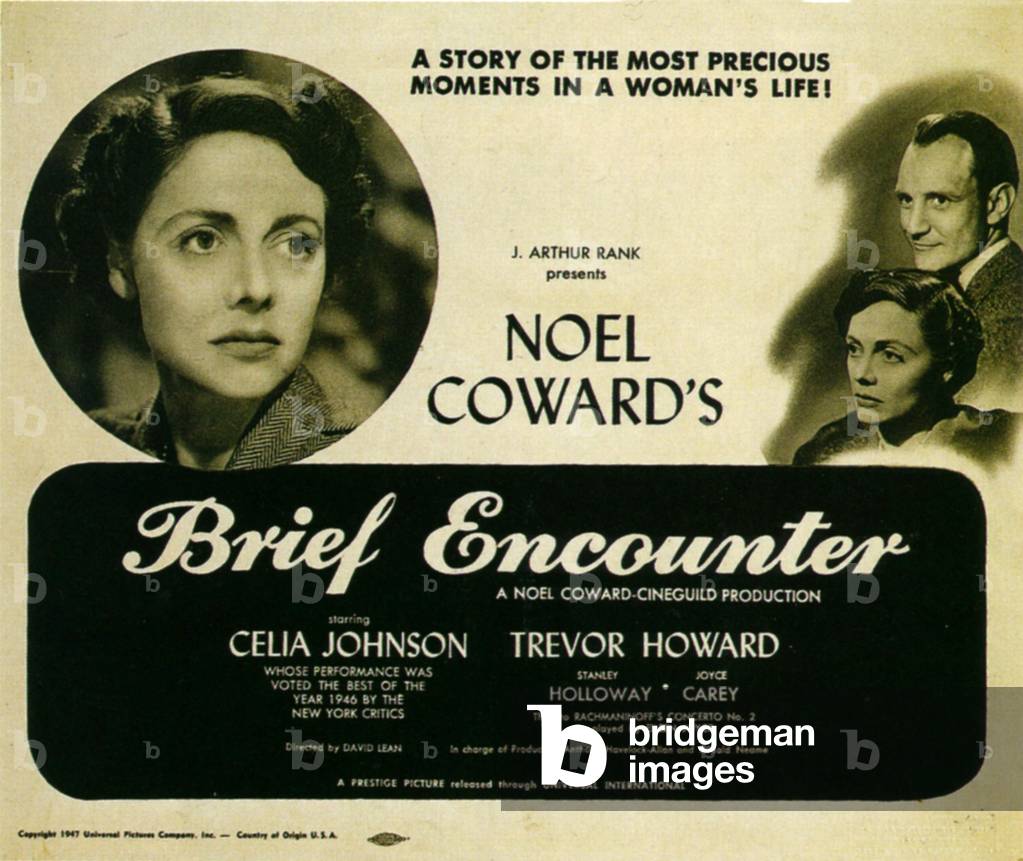 Brief Encounter Film Poster, UK, 1940s