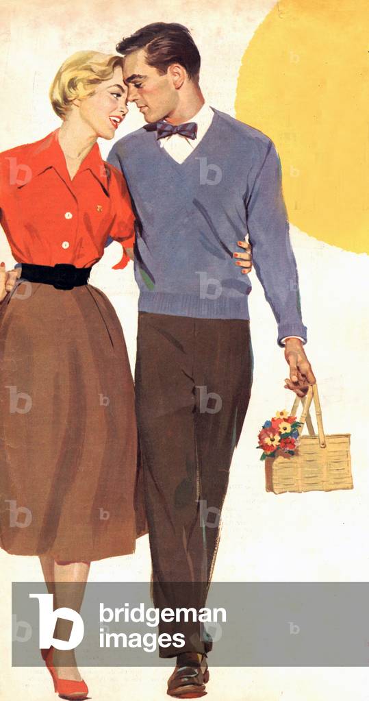 Collier's Magazine Plate, UK, 1950s